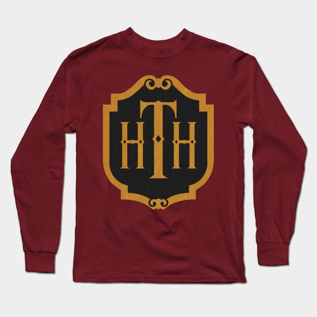 Distressed Hollywood Tower of Terror Logo Long Sleeve T-Shirt by FandomTrading